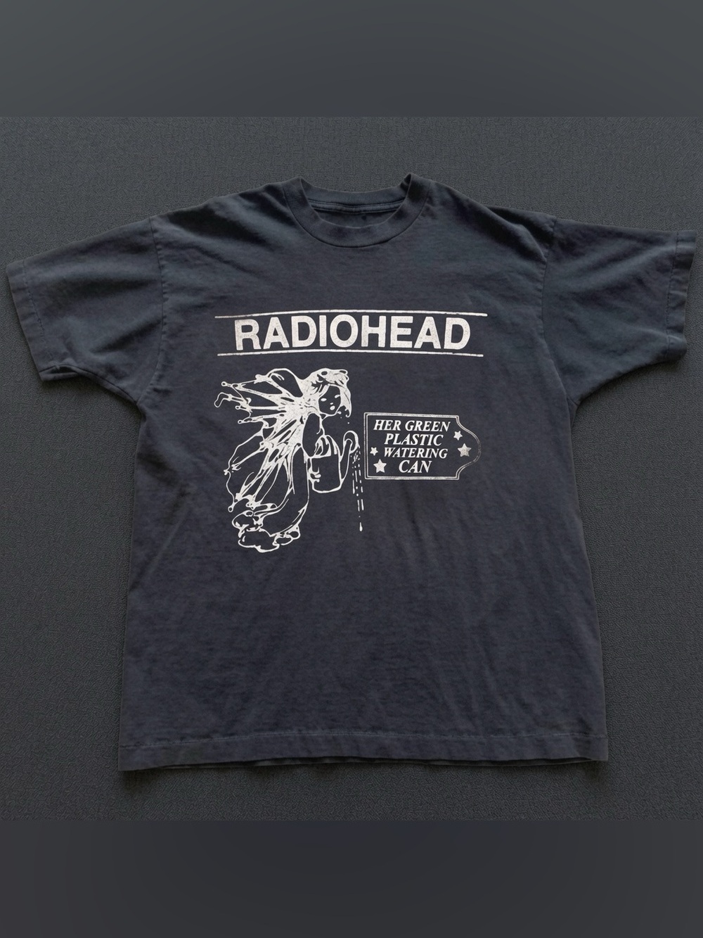 Radiohead Black Graphic Band Tee